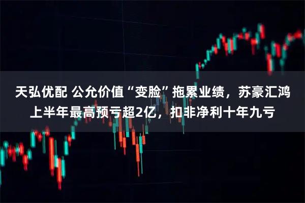 天弘优配 公允价值“变脸”拖累业绩,苏豪汇鸿上半年最高预亏超2亿,扣非净利十年九亏